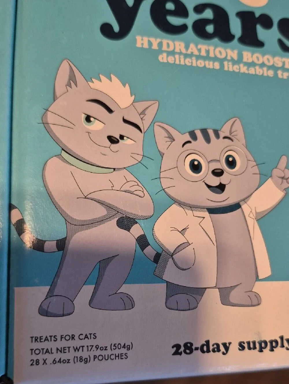 Cat Years Lickable Treats For Hydration Nwt